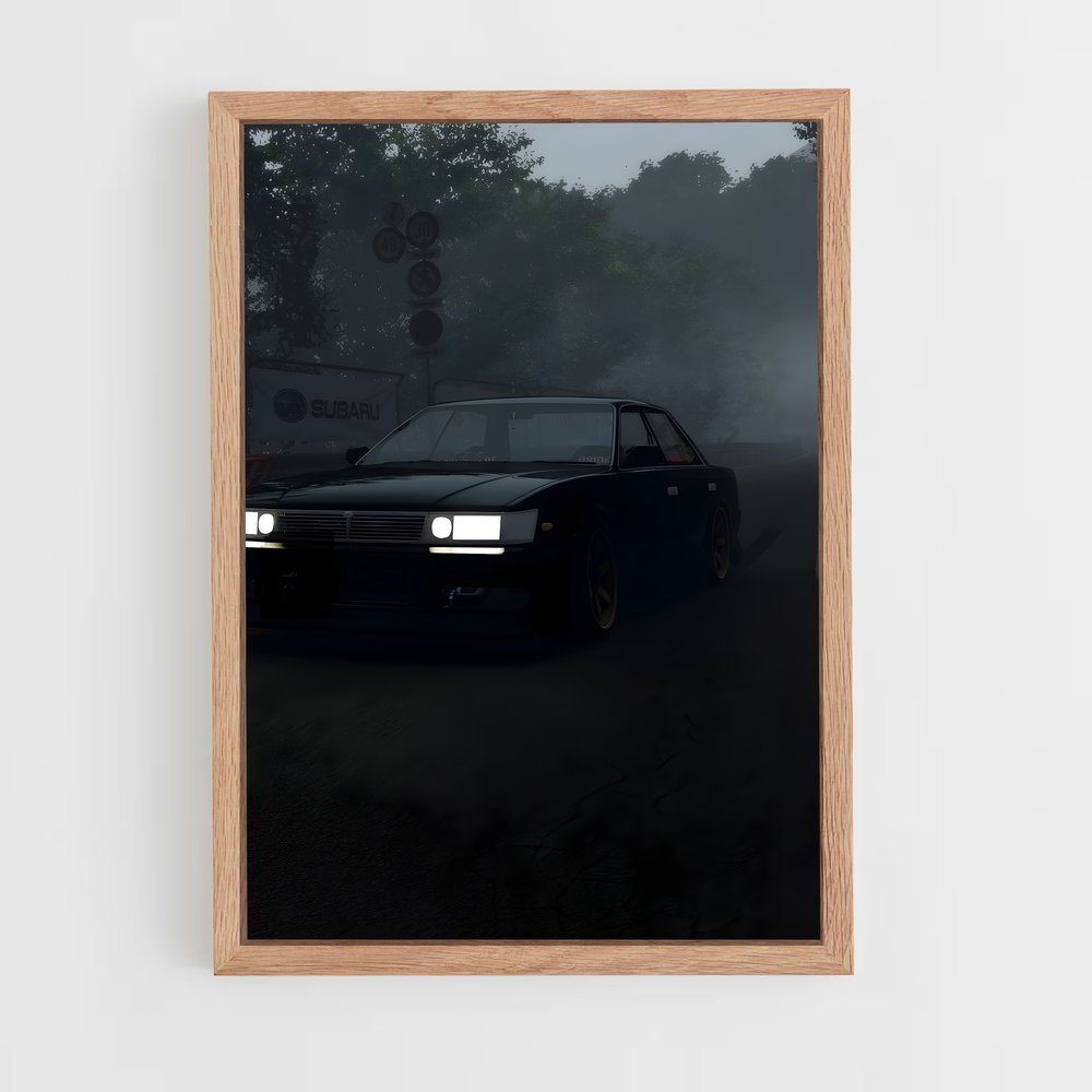 Poster Voyage Brumeux – affiche Nissan (vue 4)